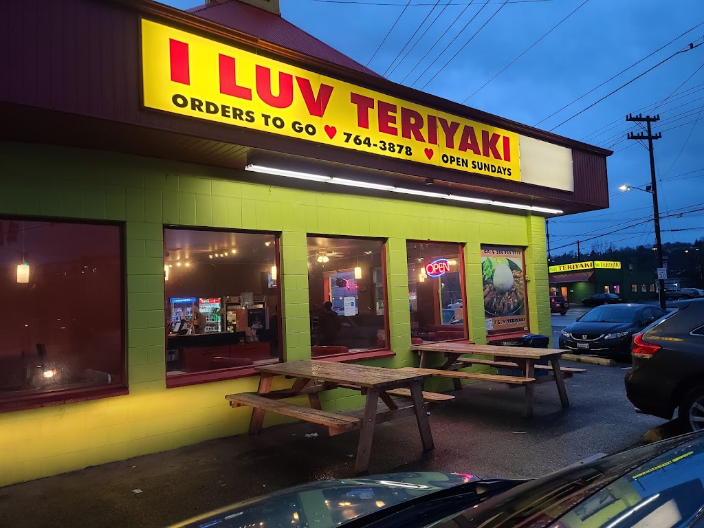 I Luv Teriyaki | 6500 4th Ave S, Seattle, WA 98108, USA | Phone: (206) 764-3878