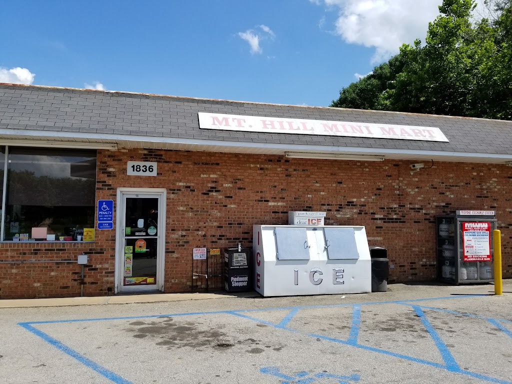 Mt Hill Mini Mart | 1836 South Boston Rd, Danville, VA 24540, USA | Phone: (434) 822-8814