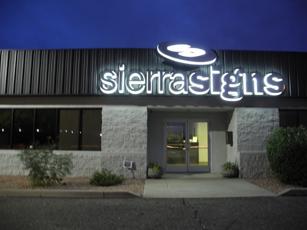 Sierra Signs & Services | 1745 N Greenfield Rd, Mesa, AZ 85205, USA | Phone: (480) 835-0168