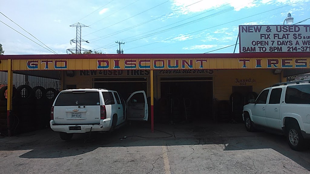 GTO Discount Tires Llc | 2222 Lamont Ave, Dallas, TX 75216, USA | Phone: (214) 371-2209