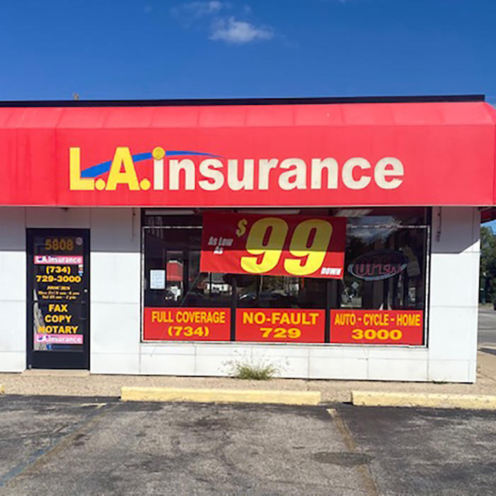 L.A. Insurance | 5808 S Wayne Rd, Romulus, MI 48174, USA | Phone: (734) 729-3000