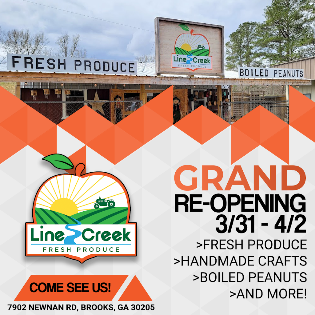 Line Creek Fresh Produce | 7902 Newnan Rd, Brooks, GA 30205, USA | Phone: (678) 972-4049