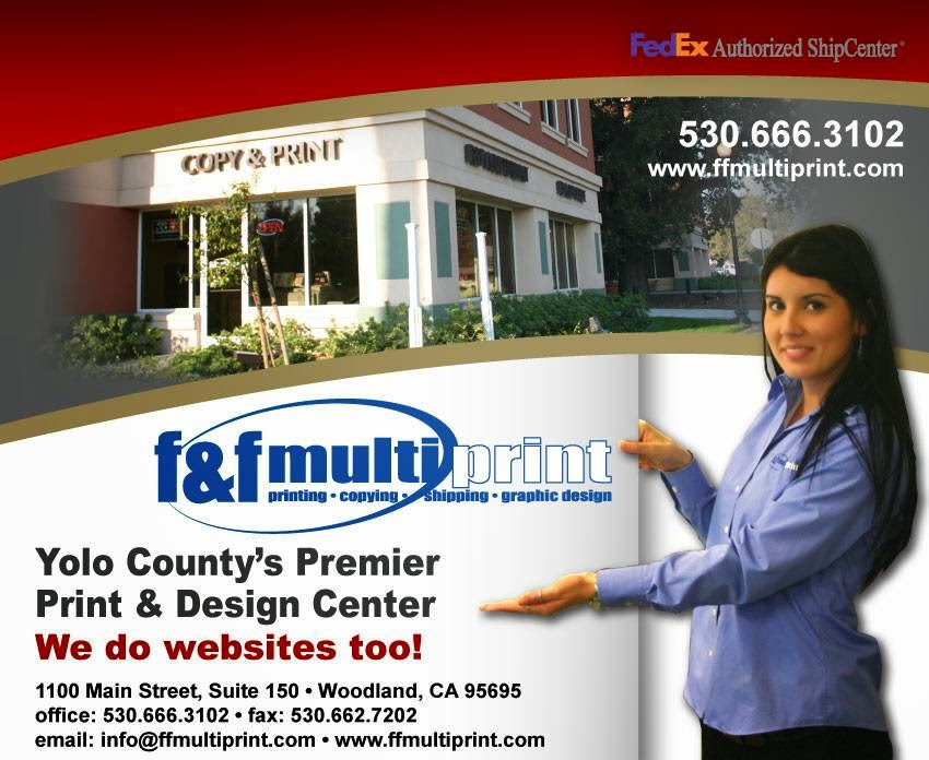 F&F Multiprint | 1301 E Beamer St STE D, Woodland, CA 95776, USA | Phone: (530) 666-3102