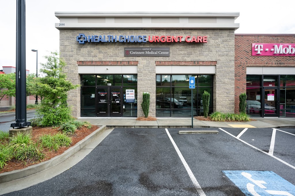 Health Choice Urgent Care - Sugar Hill | 5910 Suwanee Dam Rd Ste 100, Sugar Hill, GA 30518, USA | Phone: (470) 326-7600