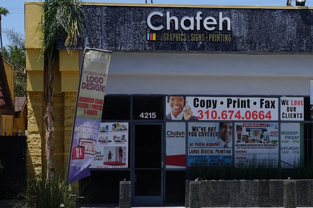 KC Graphics Signs And Printing DBA Chafeh Graphics | 4215 W Century Blvd, Inglewood, CA 90304, USA | Phone: (310) 674-0664