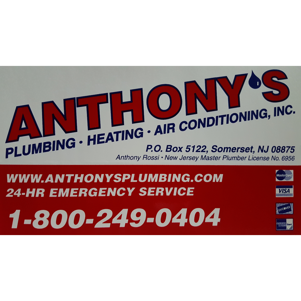Anthonys Plumbing, Heating & Air Conditioning, Inc | 1100 Somerset St j, New Brunswick, NJ 08901, USA | Phone: (732) 249-7059