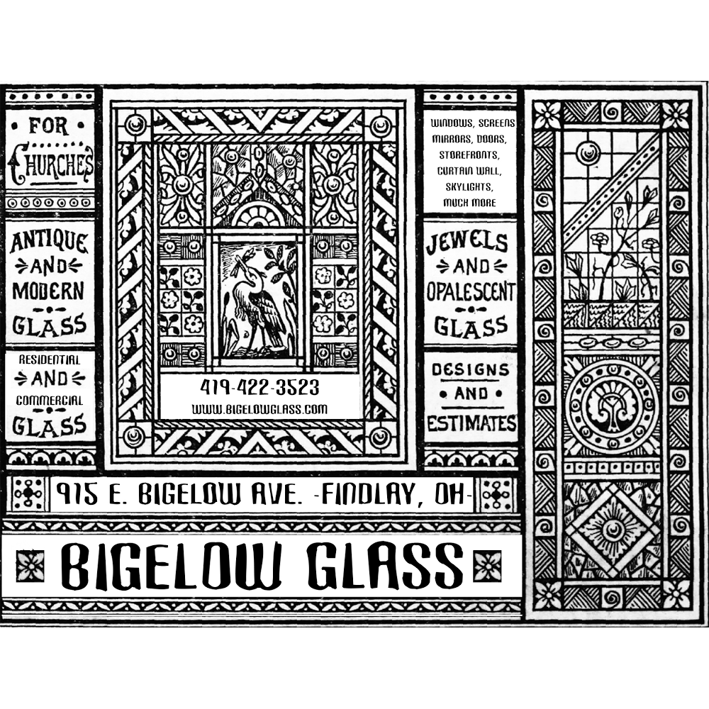 Bigelow Glass | 915 E Bigelow Ave, Findlay, OH 45840, USA | Phone: (419) 422-3523