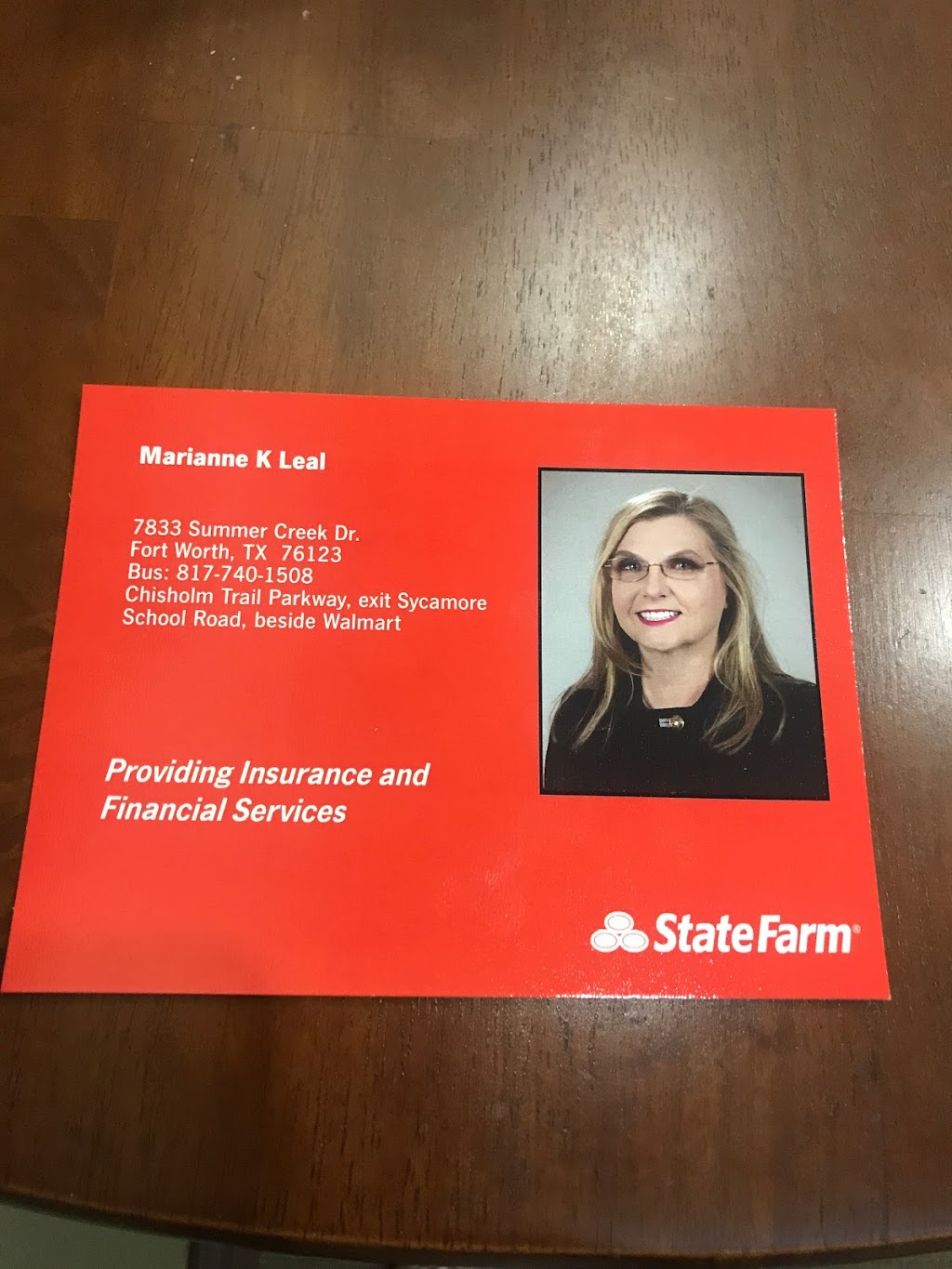 Marianne Leal - State Farm Insurance Agent | 7833 Summer Creek Dr, Fort Worth, TX 76123, USA | Phone: (817) 740-1508