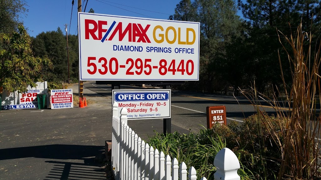 RE/MAX GOLD | 851 Pleasant Valley Rd, Diamond Springs, CA 95619, USA | Phone: (530) 295-8440