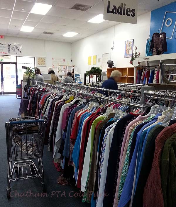 Chatham PTA Thrift Shop | 11500 US Hwy 15 501 N, Chapel Hill, NC 27517, USA | Phone: (919) 969-9457