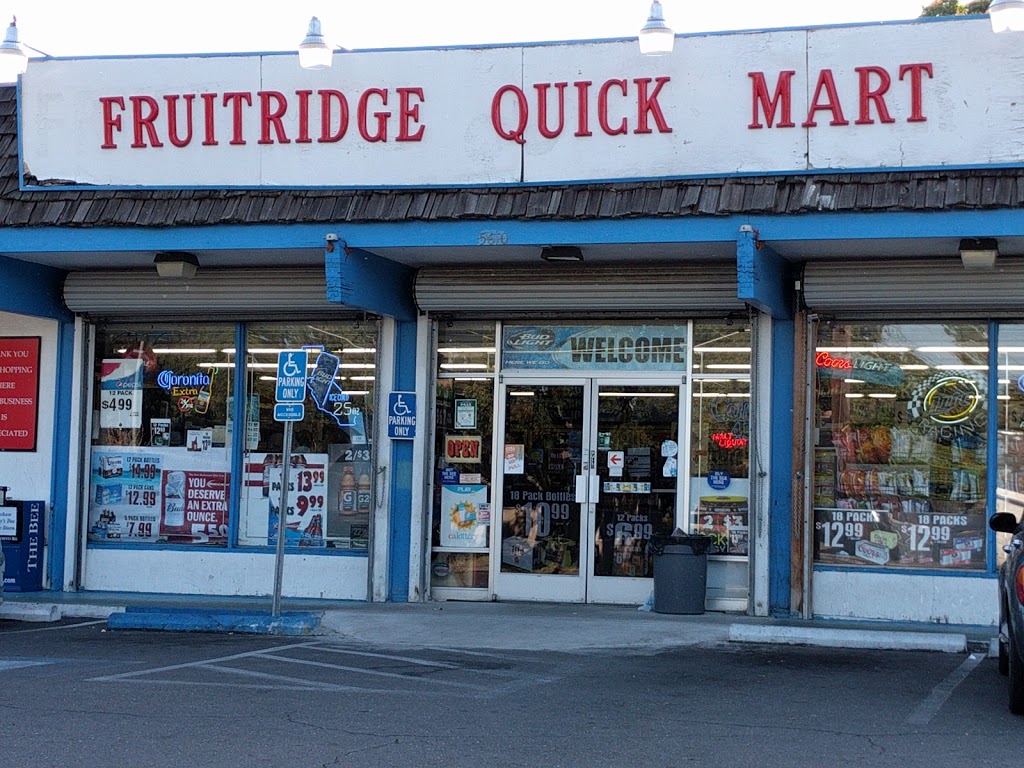 Fruitridge Quick Mart | 5610 44th St, Sacramento, CA 95824, USA | Phone: (916) 421-5152