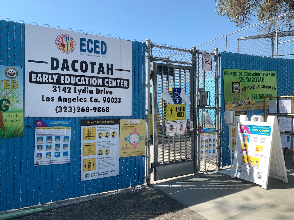 Dacotah Early Education Center | 3142 Lydia Dr, Los Angeles, CA 90023, USA | Phone: (323) 268-9868