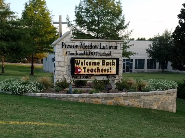 Preston Meadow Lutheran Church and Preschool | 6801 Coit Rd, Plano, TX 75024, USA | Phone: (972) 618-2233
