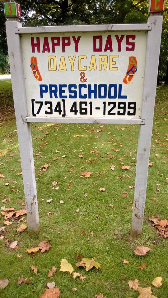 Happy Days Daycare & Preschool | 9384 Whittaker Rd, Ypsilanti, MI 48197, USA | Phone: (734) 461-1299