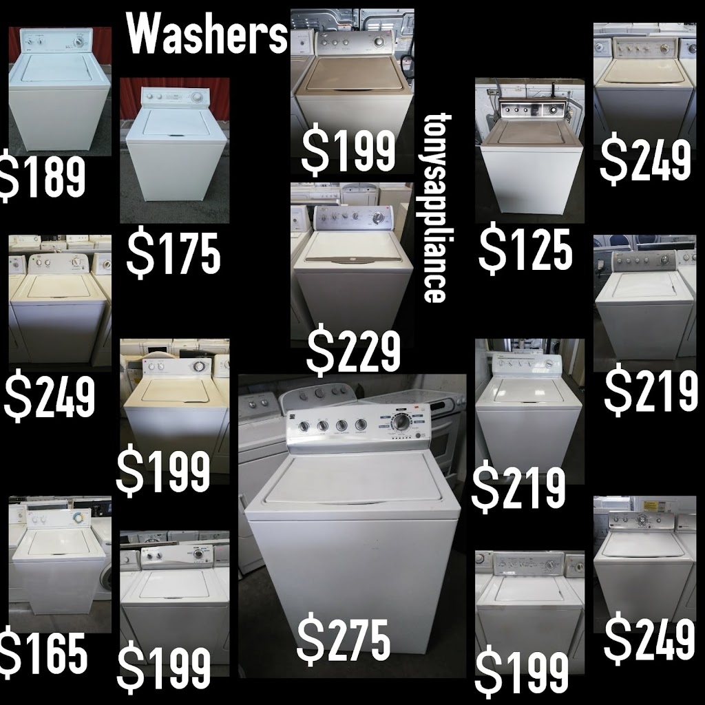 Tonys Appliance | 3427 Railroad Ave #1, Ceres, CA 95307, USA | Phone: (209) 537-1787