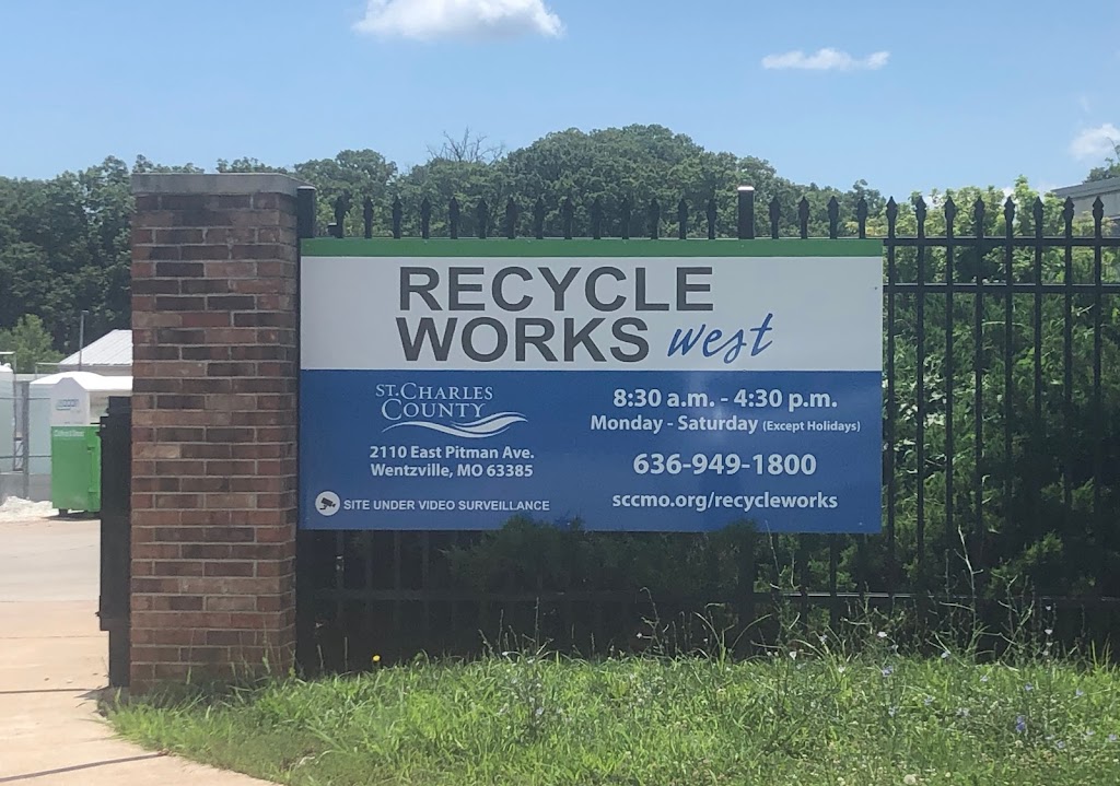 St Charles County Recycle Center | 2110 E Pitman Ave, Wentzville, MO 63385, USA | Phone: (636) 949-1800