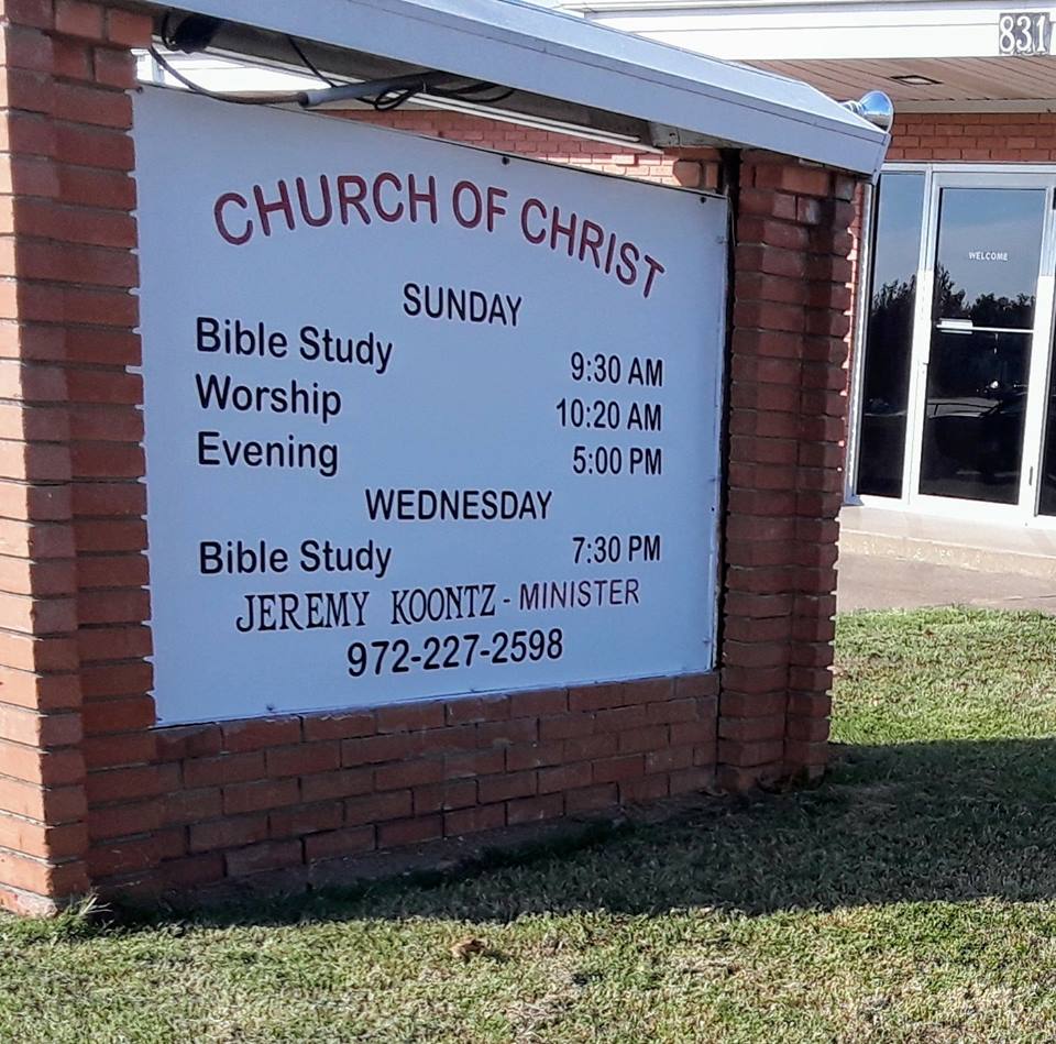 Pleasant Run Church of Christ | 831 Pleasant Run, Lancaster, TX 75146 | Phone: (972) 227-2598