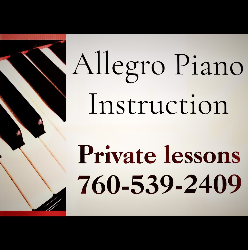 Allegro Piano Instruction | Cazadero Dr, Carlsbad, CA 92009, USA | Phone: (760) 539-2409