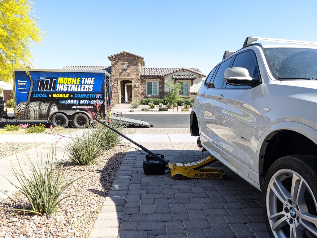 MTI MOBILE TIRE INSTALLERS | 2763 W Sunshine Butte Dr, Queen Creek, AZ 85142, USA | Phone: (888) 684-2968