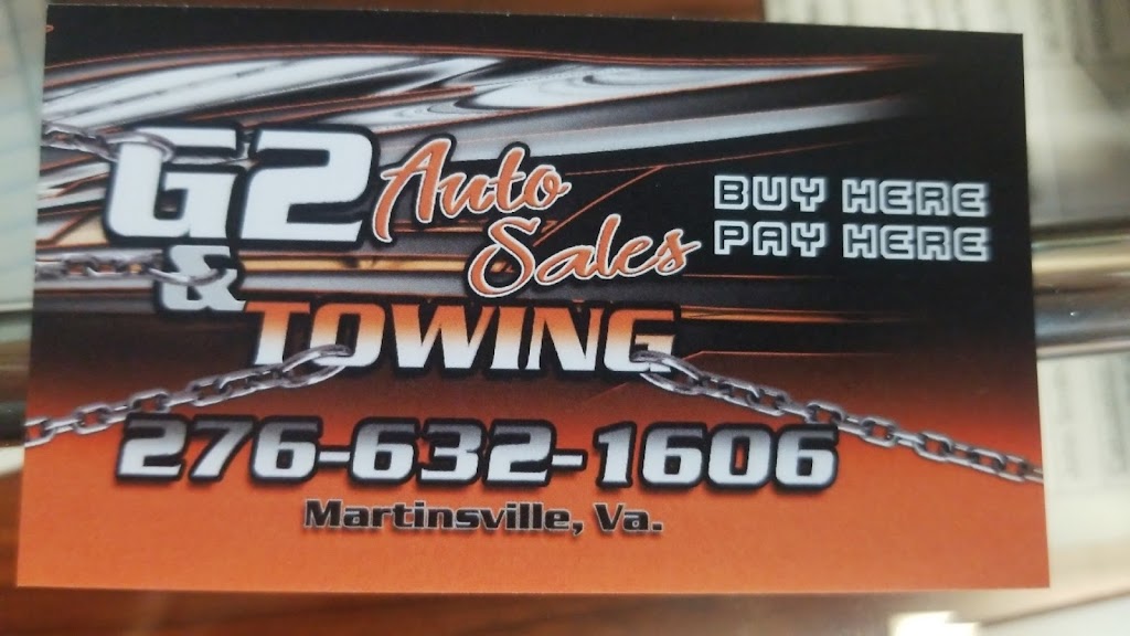 G2 Auto Sales | 703 S Mem Blvd, Martinsville, VA 24112, USA | Phone: (276) 632-1606