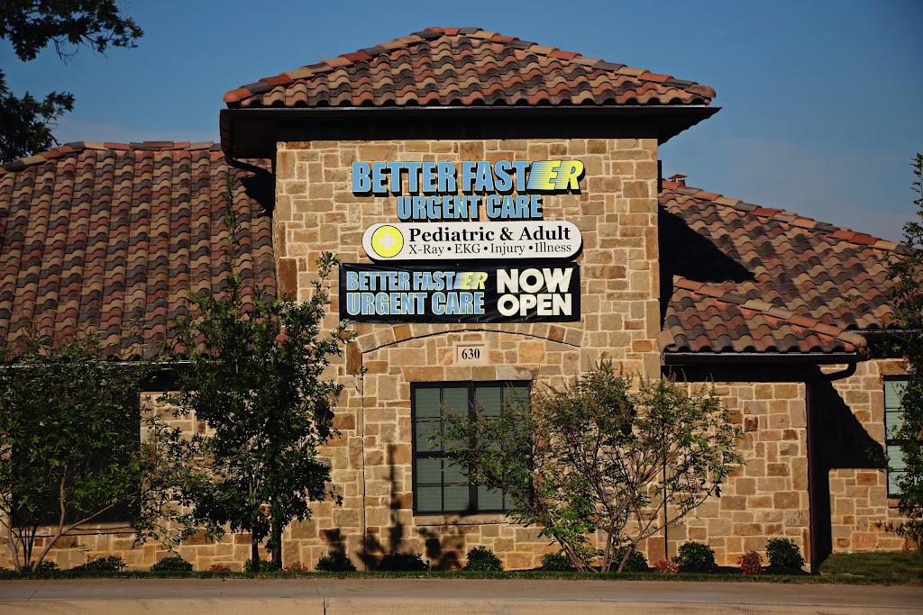 Better Faster Urgent Care | 630 Kimball Ave #100, Southlake, TX 76092, USA | Phone: (817) 774-9704