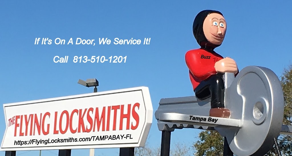 The Flying Locksmiths - Tampa Bay | 10911 Endeavour Way #B-4, Largo, FL 33777, USA | Phone: (813) 510-1201