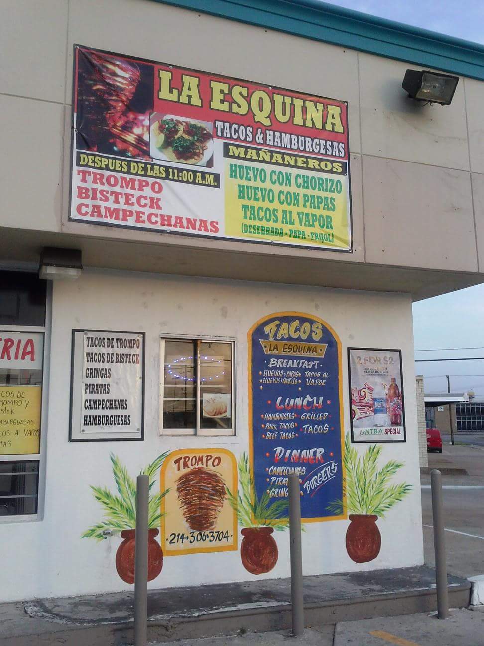Tacos La Esquina | 2992 Walnut Hl Ln, Dallas, TX 75229, USA | Phone: (214) 431-6513