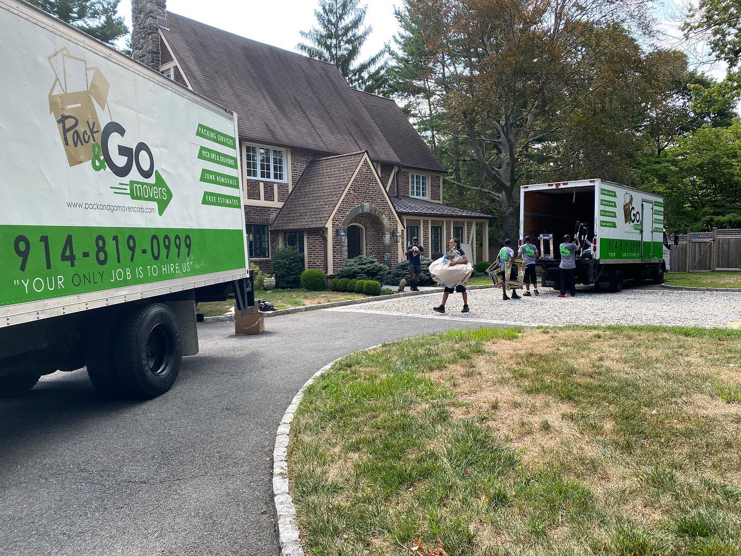 Pack & Go Movers | 498 Nepperhan Ave, Yonkers, NY 10701, United States | Phone: (914) 819-0999