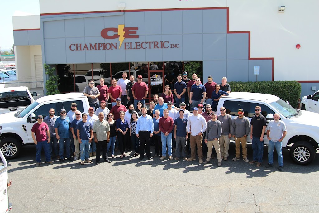 Champion Electric Inc. - Business Page | 3950 Garner Rd, Riverside, CA 92501 | Phone: (951) 276-9619