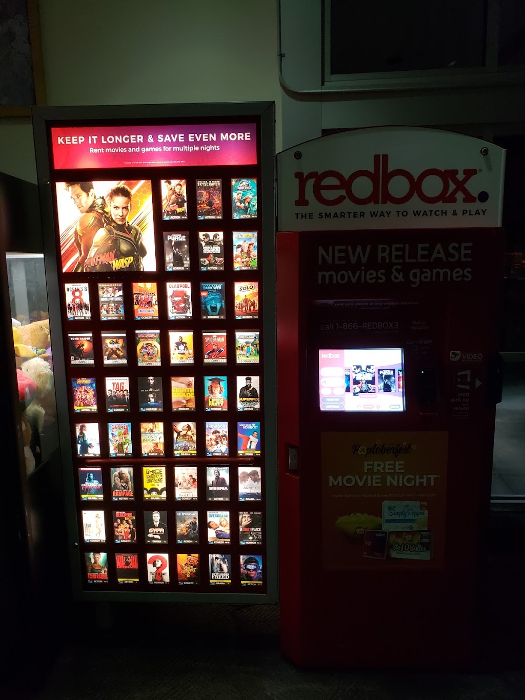 Redbox | 13401 Old Glenn Hwy, Eagle River, AK 99577, USA | Phone: (866) 733-2693