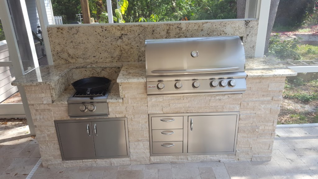 Alpha Outdoor Kitchens | 2907 Country River Dr, Parrish, FL 34219, USA | Phone: (941) 725-0156