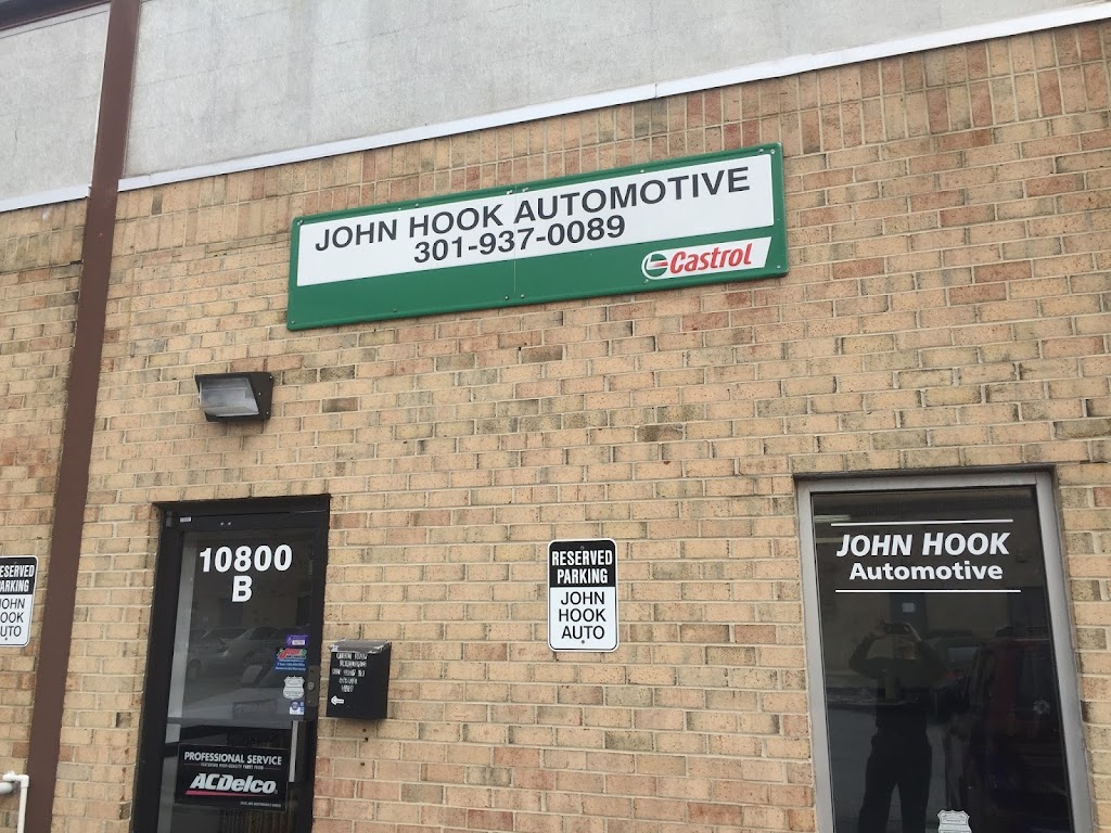 John Hook Automotive | 10800 Hanna St # B, Beltsville, MD 20705 | Phone: (301) 937-0089