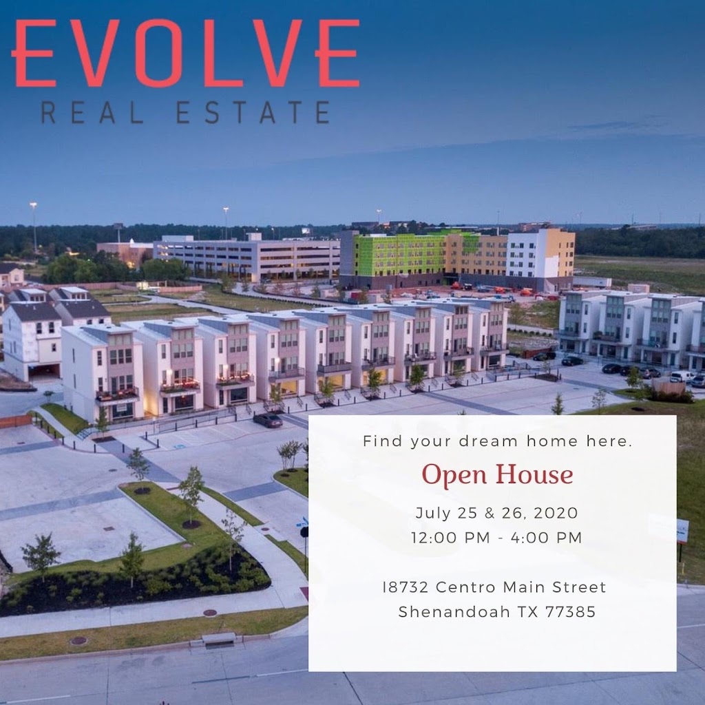 Evolve Real Estate | 18732 Centro Main St, Shenandoah, TX 77385, USA | Phone: (281) 907-6339