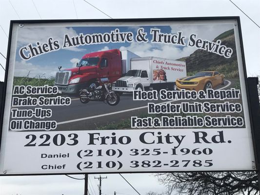 Chiefs Automotive & Truck Service | 2203 Frio City Rd, San Antonio, TX 78226, USA | Phone: (210) 325-1960