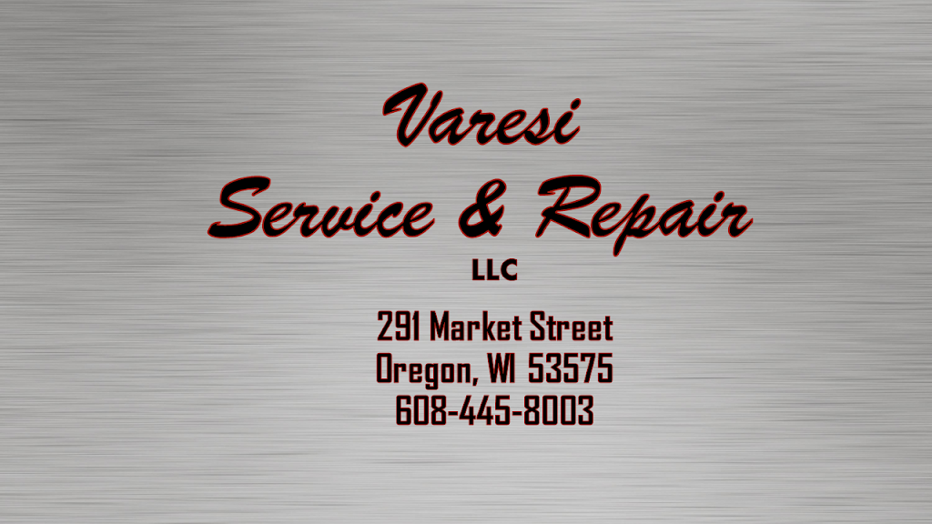 Varesi Service & Repair | 291 Market St, Oregon, WI 53575, USA | Phone: (608) 445-8003