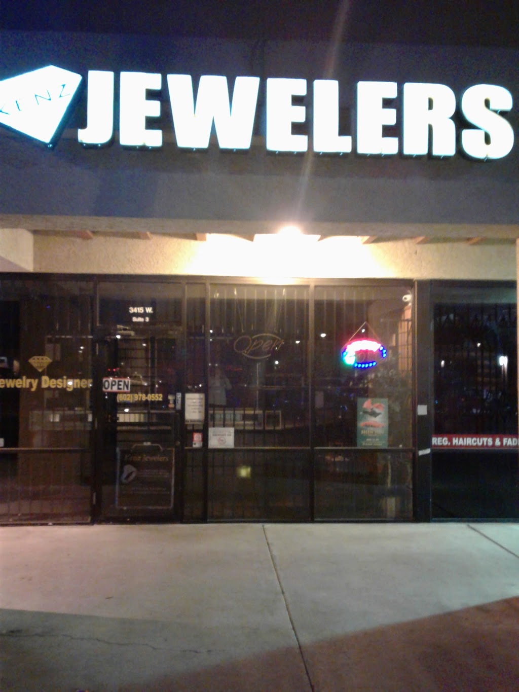 Kenz Jewelers | 3415 W Thunderbird Rd #3, Phoenix, AZ 85053, USA | Phone: (602) 978-0552