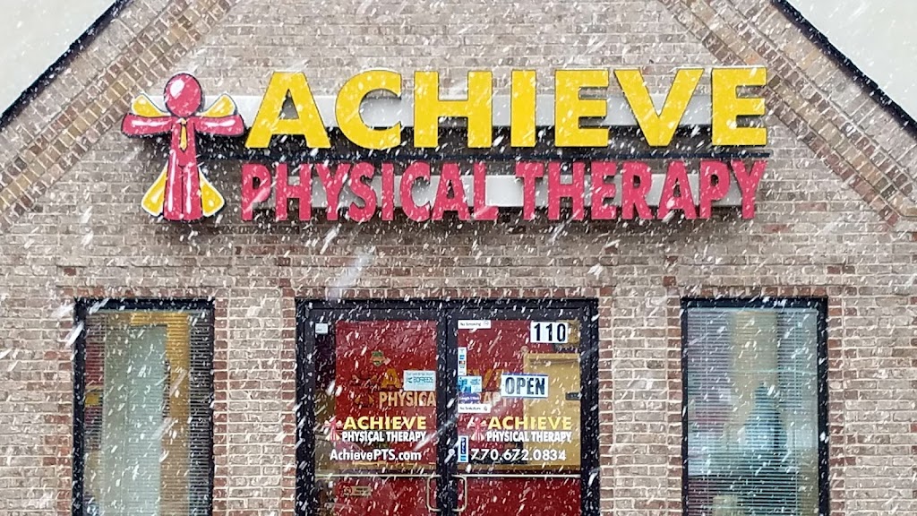 Achieve Physical Therapy Solutions | 1720 Powder Springs Rd SW Ste 110, Marietta, GA 30064, USA | Phone: (770) 672-0834