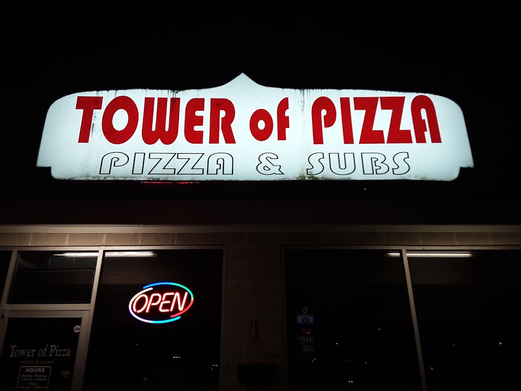 Tower of Pizza Corpus Christi | 14902 Trinity River Dr # 1, Corpus Christi, TX 78410, USA | Phone: (361) 387-9111