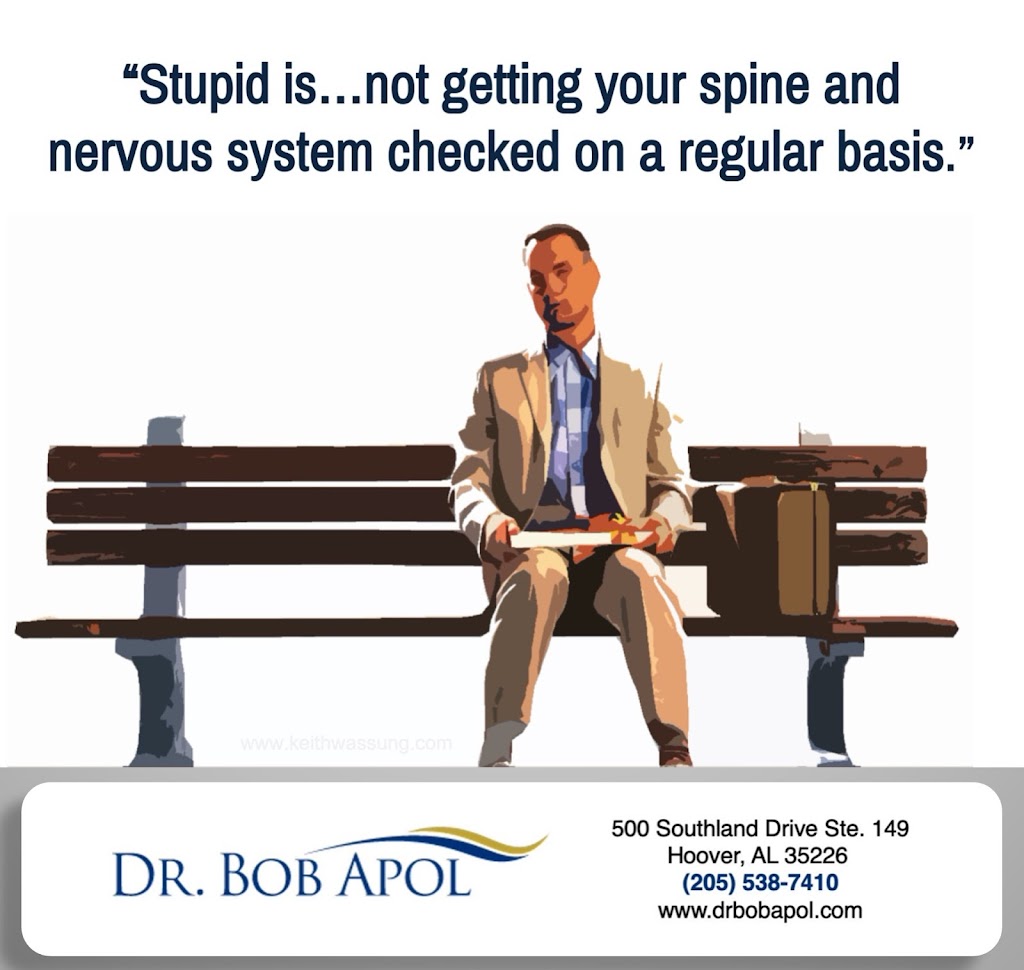 Apol Chiropractic | 500 Southland Dr #149, Hoover, AL 35226, USA | Phone: (205) 538-7410