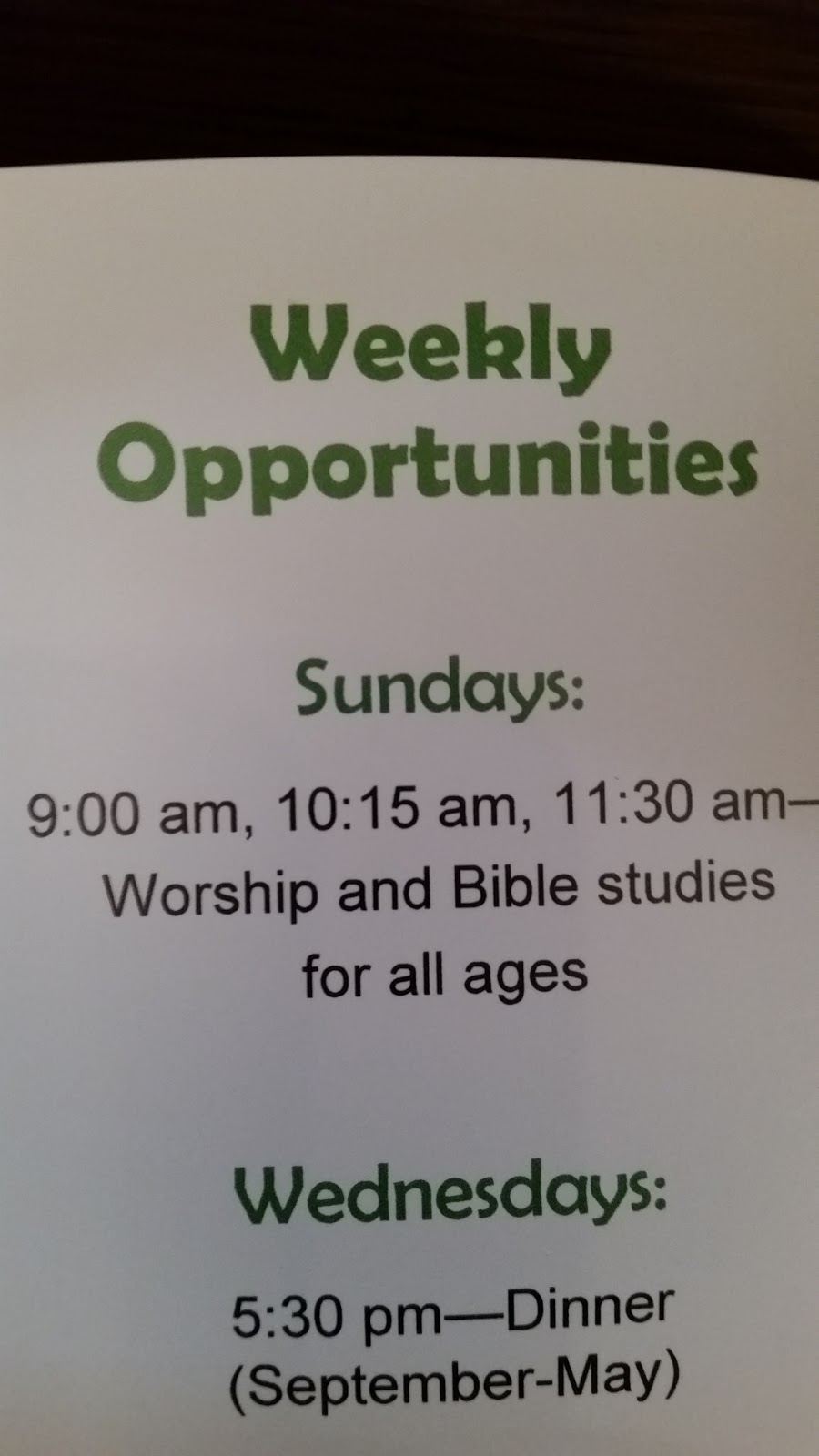 Parkwood Baptist Church | 8726 Braddock Rd, Annandale, VA 22003, USA | Phone: (703) 978-8160
