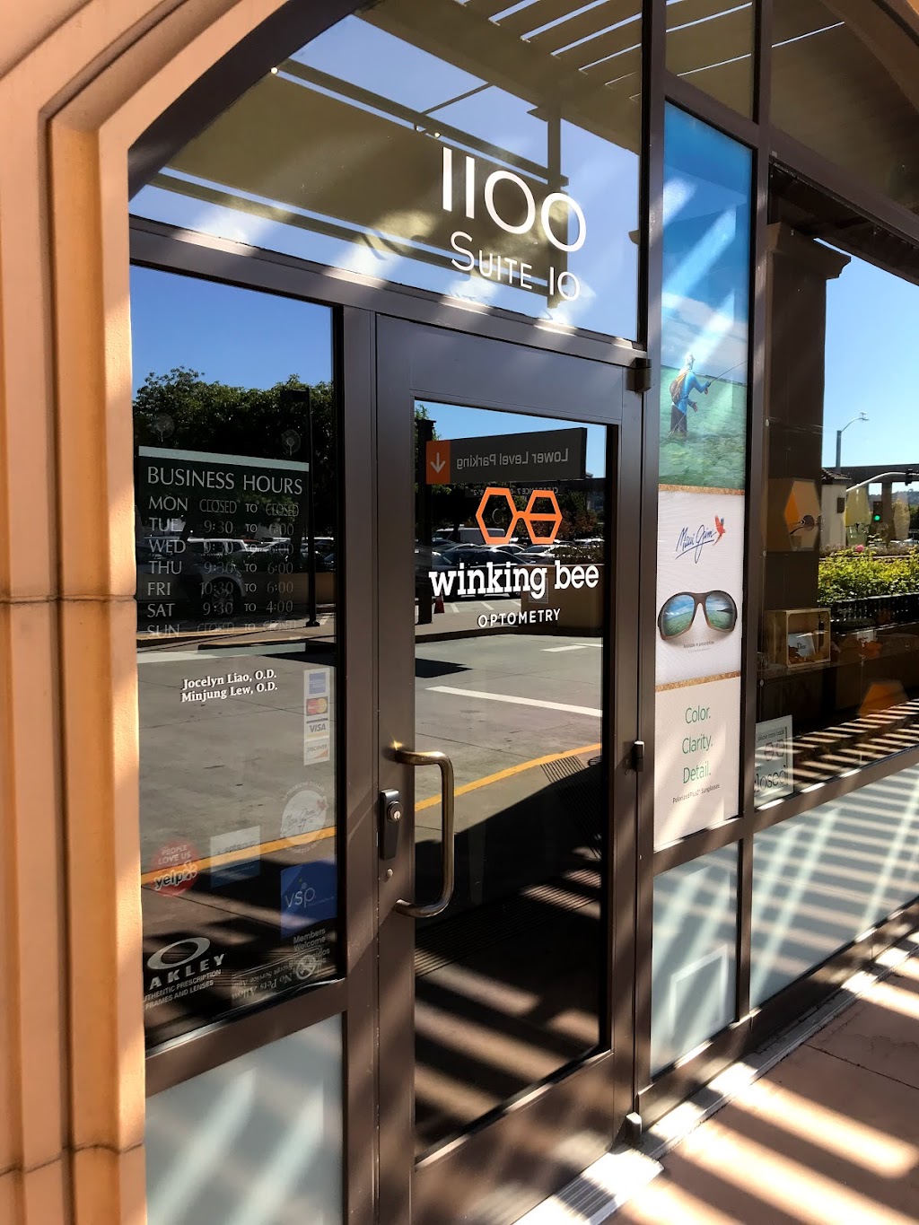 Winking Bee Optometry | 1100 Park Pl #10, San Mateo, CA 94403, USA | Phone: (650) 212-2338