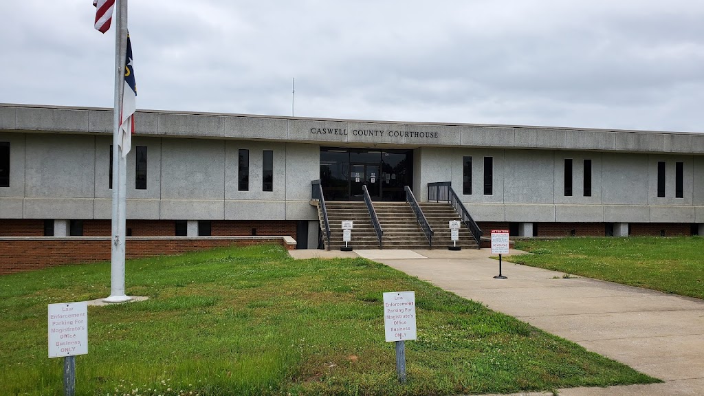 Caswell County Magistrate | 139 W Church St, Yanceyville, NC 27379, USA | Phone: (336) 459-4019