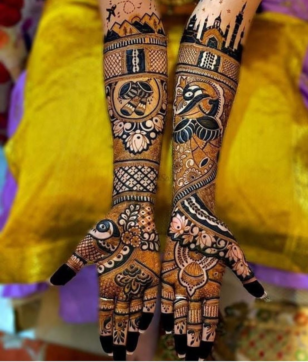 Shagun Mehndi Artist Lucknow | RW72+6M3, Kanpur - Lucknow Rd, Chander Nagar Market, Chander Nagar, Alambagh, Lucknow, Uttar Pradesh 226005, India | Phone: 088969 69974