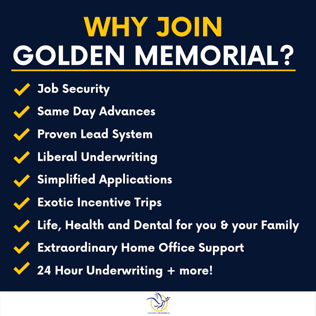 Golden Memorial Insurance Services | 3125 E Robertson Blvd suite a, Chowchilla, CA 93610, USA | Phone: (800) 934-7497