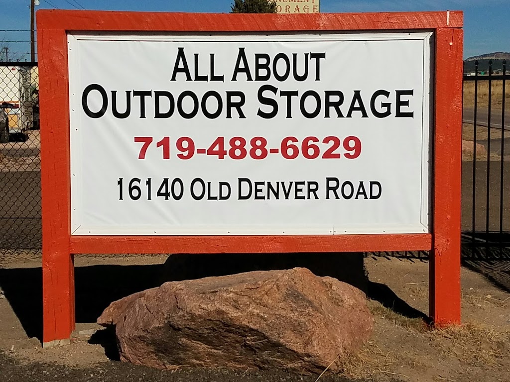 All About Outdoor Storage | 16140 Old Denver Rd, Monument, CO 80132, USA | Phone: (719) 488-6629