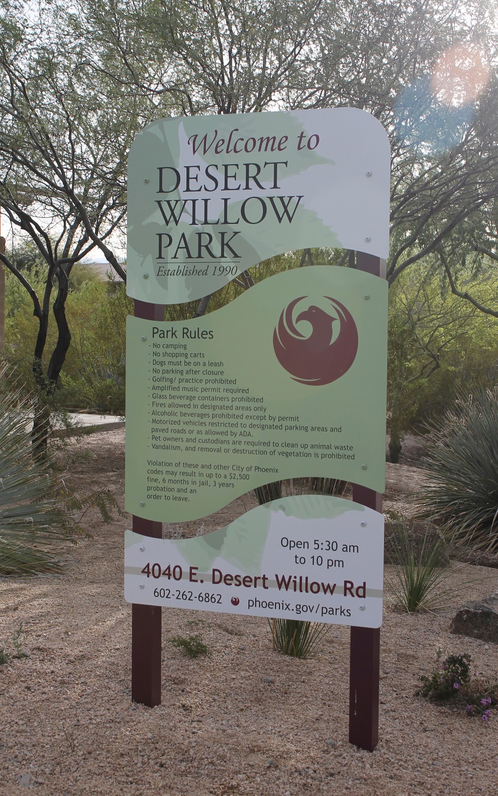Desert Willow Park | 4040 E Desert Willow Pkwy W, Cave Creek, AZ 85331 | Phone: (602) 262-6696