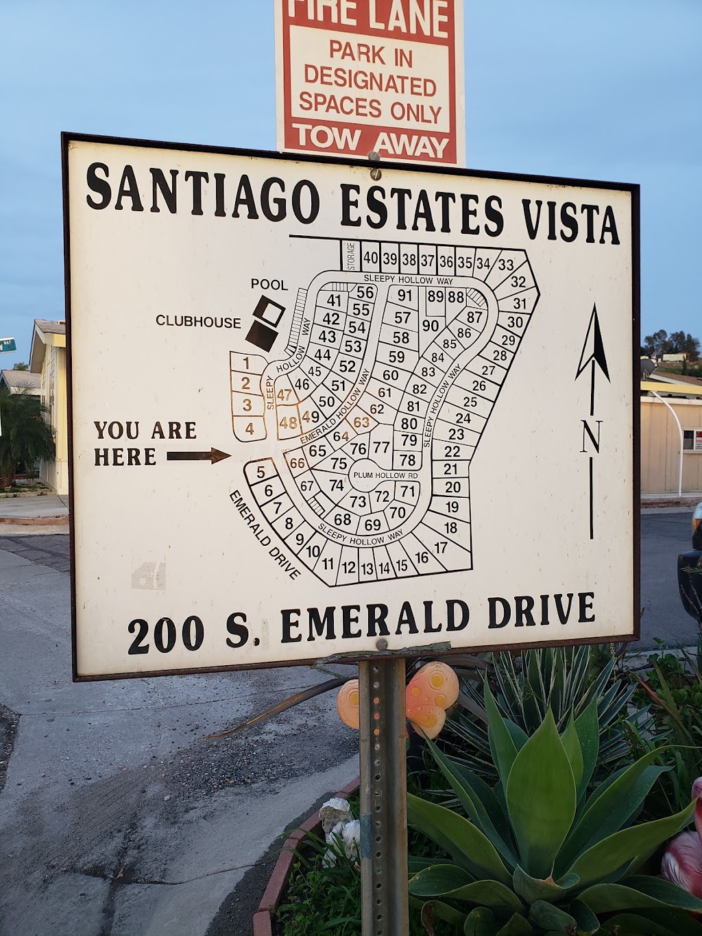 Santiago Estates-Vista | 200 Emerald Hollow Dr # 1, Vista, CA 92081, USA | Phone: (760) 726-3919