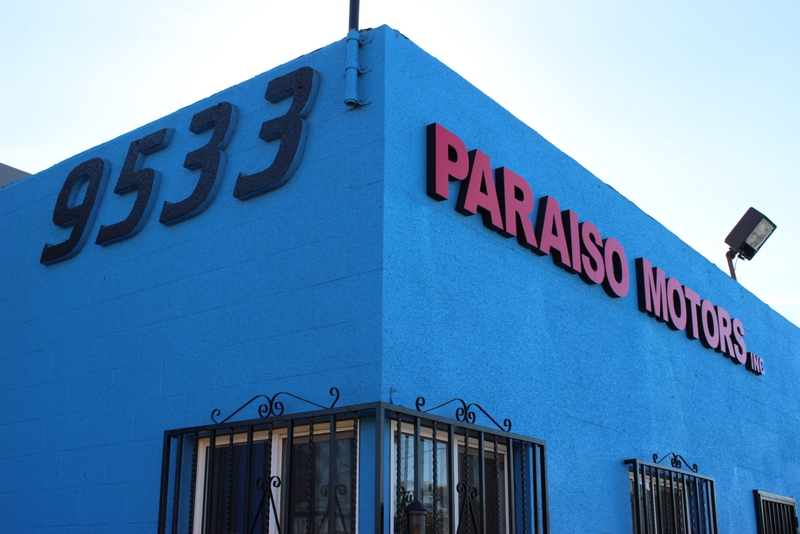 Paraiso Motors Inc. | 9533 Atlantic Ave, South Gate, CA 90280 | Phone: (323) 744-2858