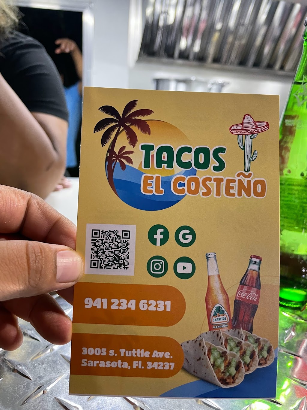 Tacos El Costeño | 3005 S Tuttle Ave, Sarasota, FL 34239, USA | Phone: (941) 234-6231