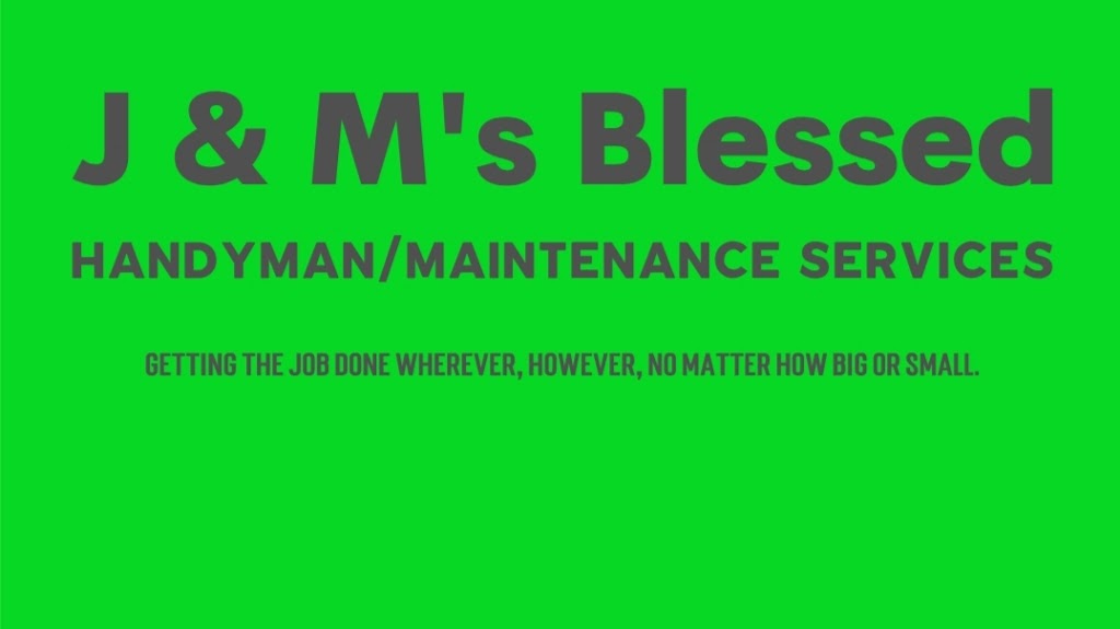 J & Ms Blessed Handyman & Maintenance Services | 14254 Monte Verde Ave Rd, Apple Valley, CA 92307, USA | Phone: (626) 418-2208